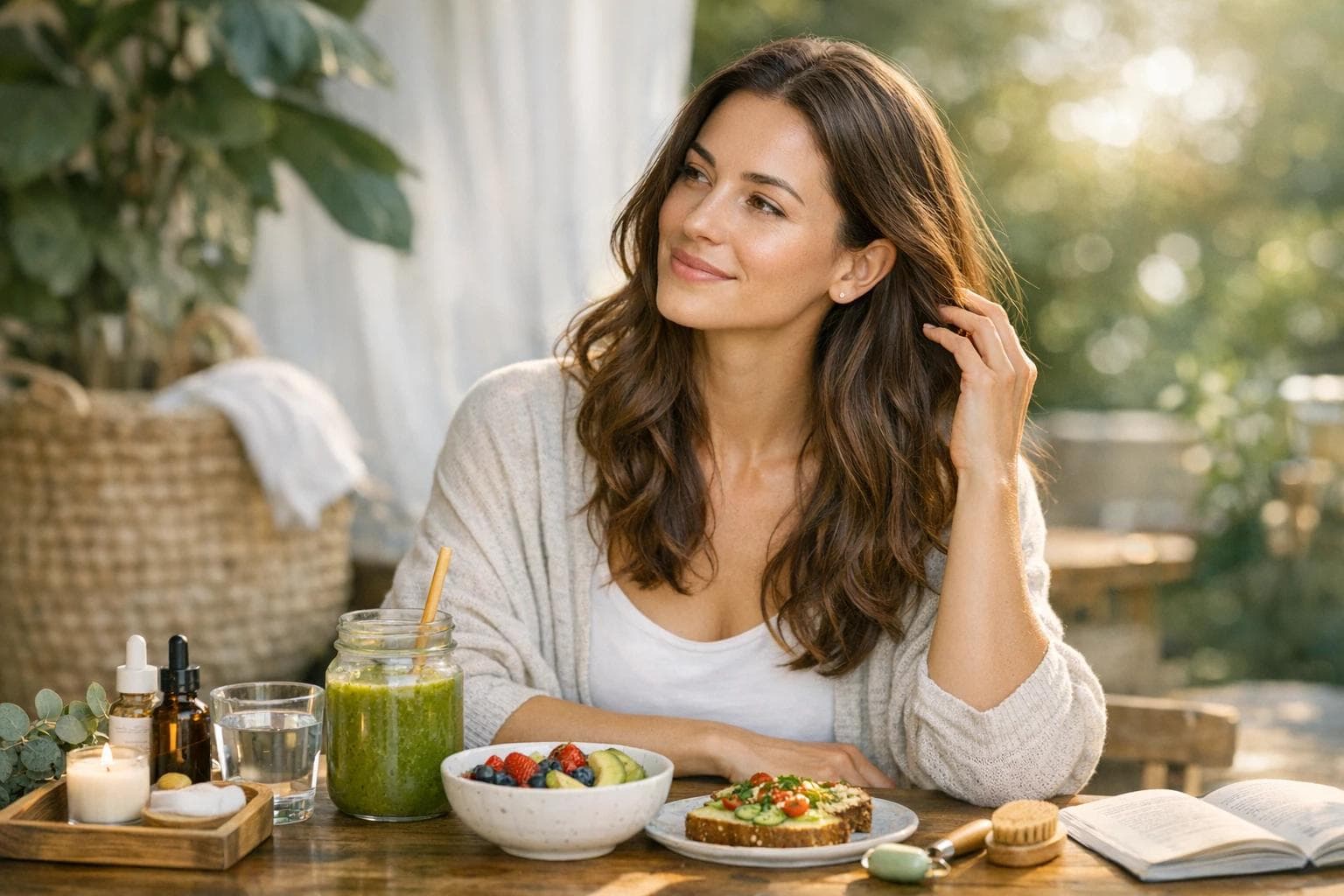 Editorial hero image for Healthy Lifestyle Habits for Radiant Skin and Hair: Practical Tips for Everyday Beauty
