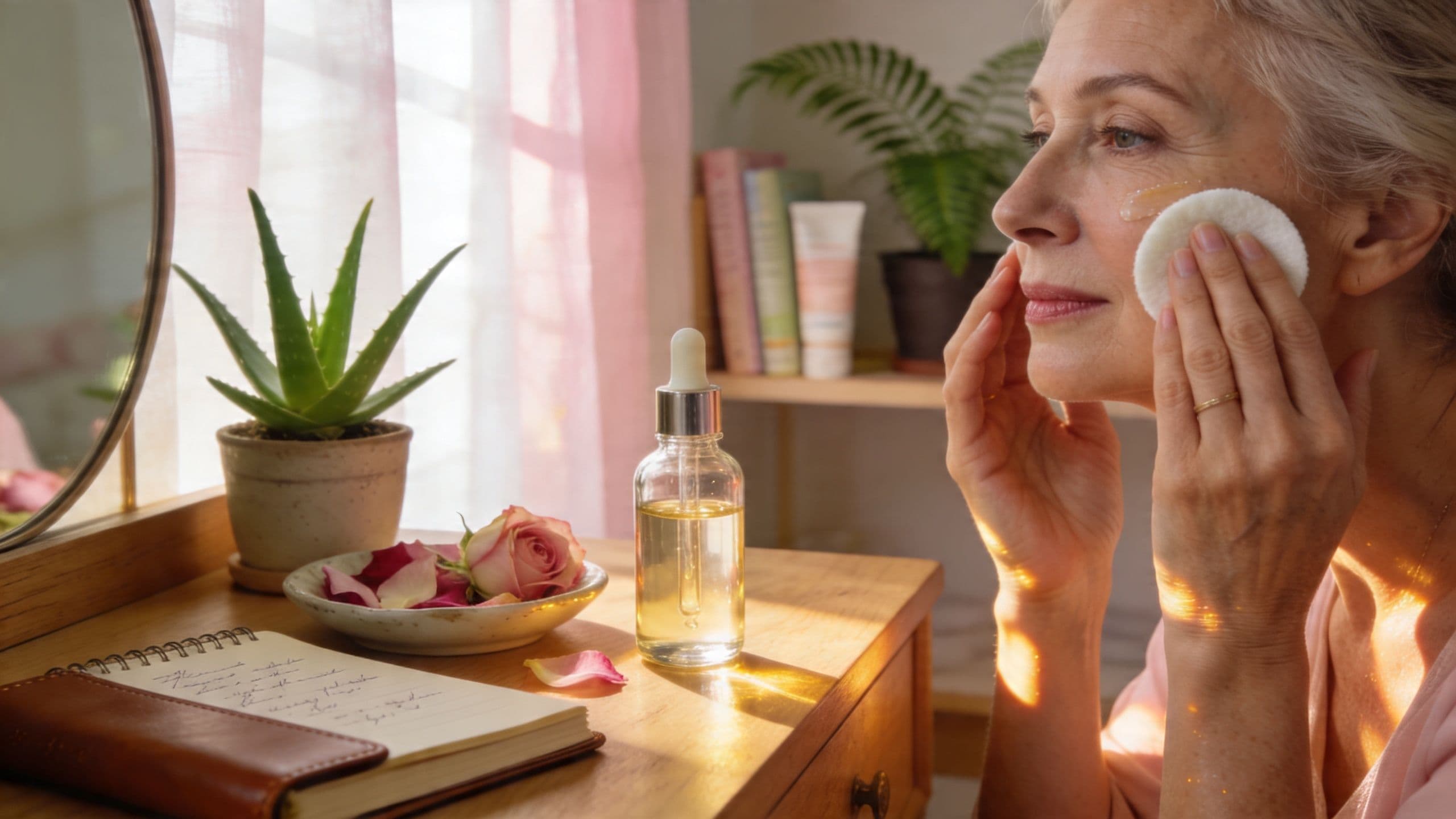 Editorial hero image for Healthy Aging in Beauty & Self-Care: Consistent Strategies for Lasting Results