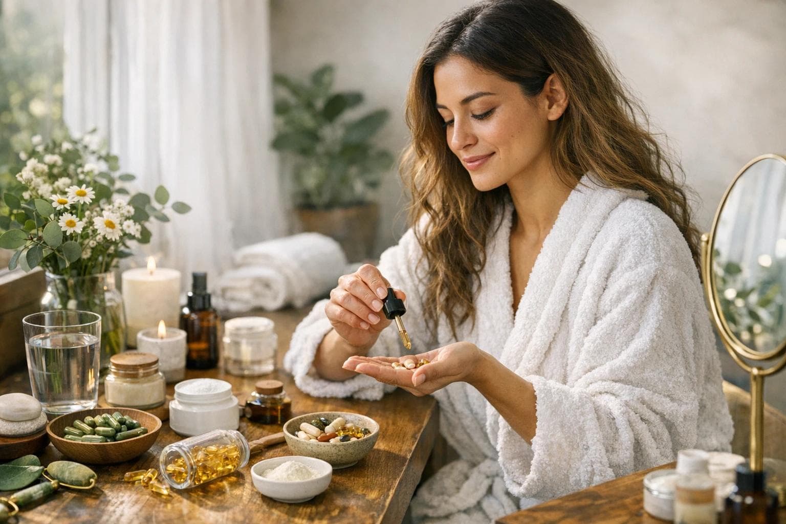 Editorial hero image for Practical Uses of Natural Supplements in Modern Beauty and Self-Care