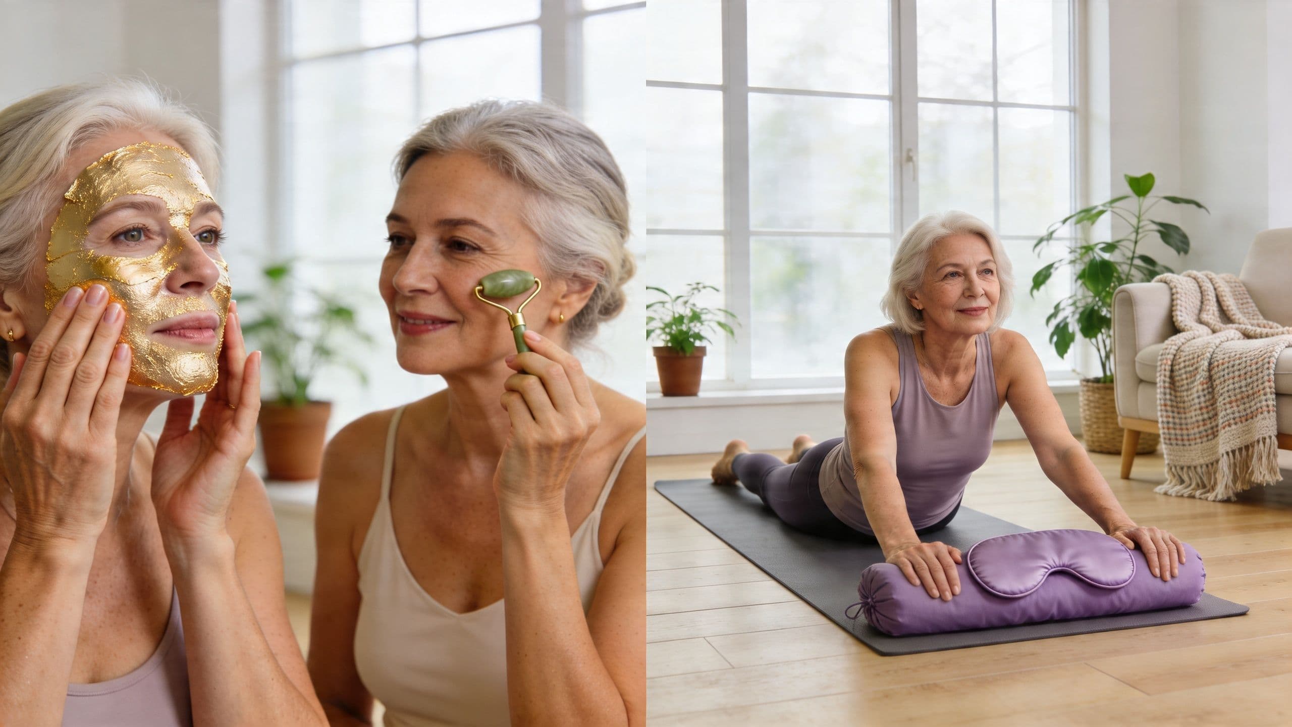 Editorial hero image for Healthy Aging Trends in Beauty & Self-Care Tailored to Your Goals